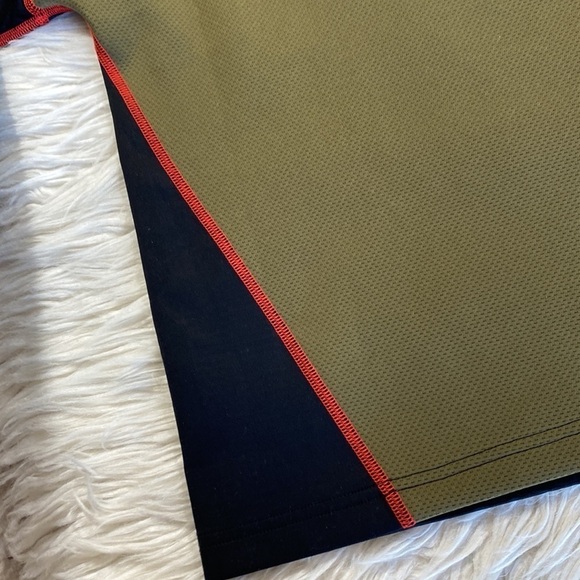 DYI Define Your Inspiration Long Sleeve Mesh Contrast Mock Neck Top sz S - Picture 11 of 11